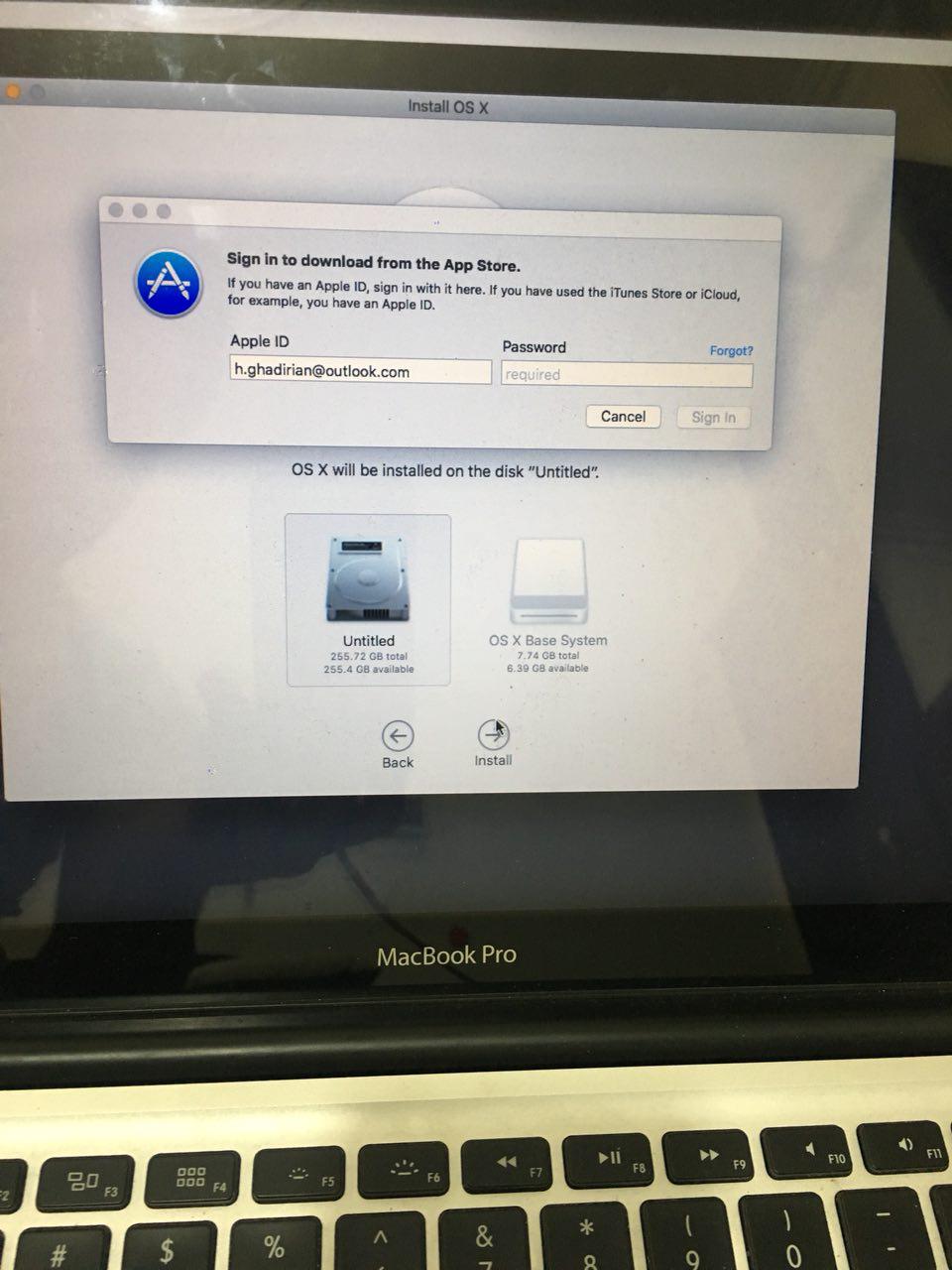 wil upgrading to sierra mac os will i be asked for my apple id